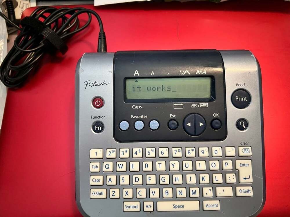 Brother P-Touch PT-1280 Electronic Label Maker